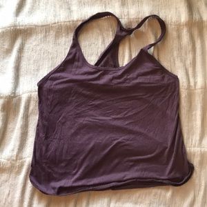 Lululemon Purple Strappy Tank